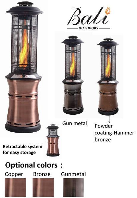 Inferno Patio Heater Optional Colors Big Horn Outdoor Life - Copper Lantern Patio Heater